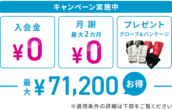 キャンペーン実施中